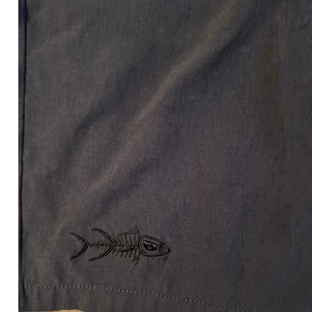 Tormenter Mens Fishing Shorts Gray Size 36 Performance Stretch Board Shorts